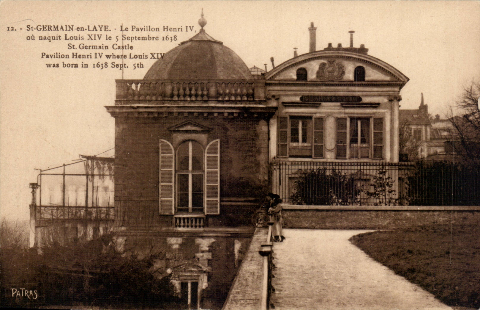 CPA Saint Germain en Laye le pavillon Herni IV