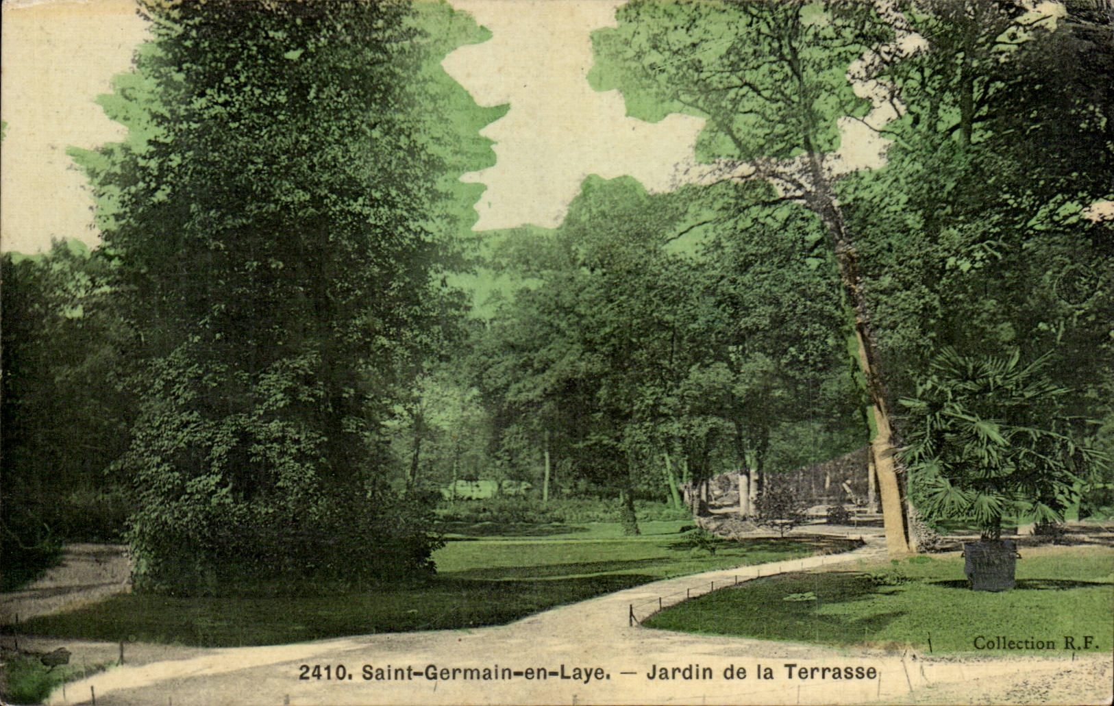 Saint-Germain-en-Laye — Jardin de la Terrasse — Collection R.F. n°2410