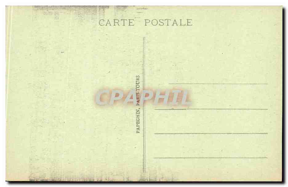 Paris CPA SEnat — Rückseite