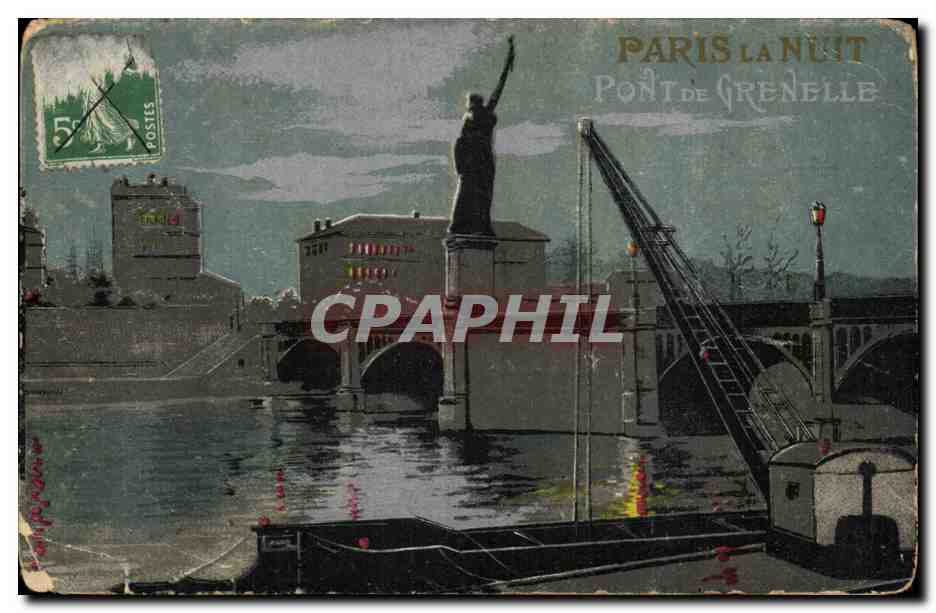 Paris CPA Pont de Grenelle