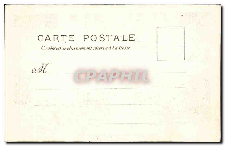 Paris CPA Eglise St etienne du Mont Le jube — Rückseite