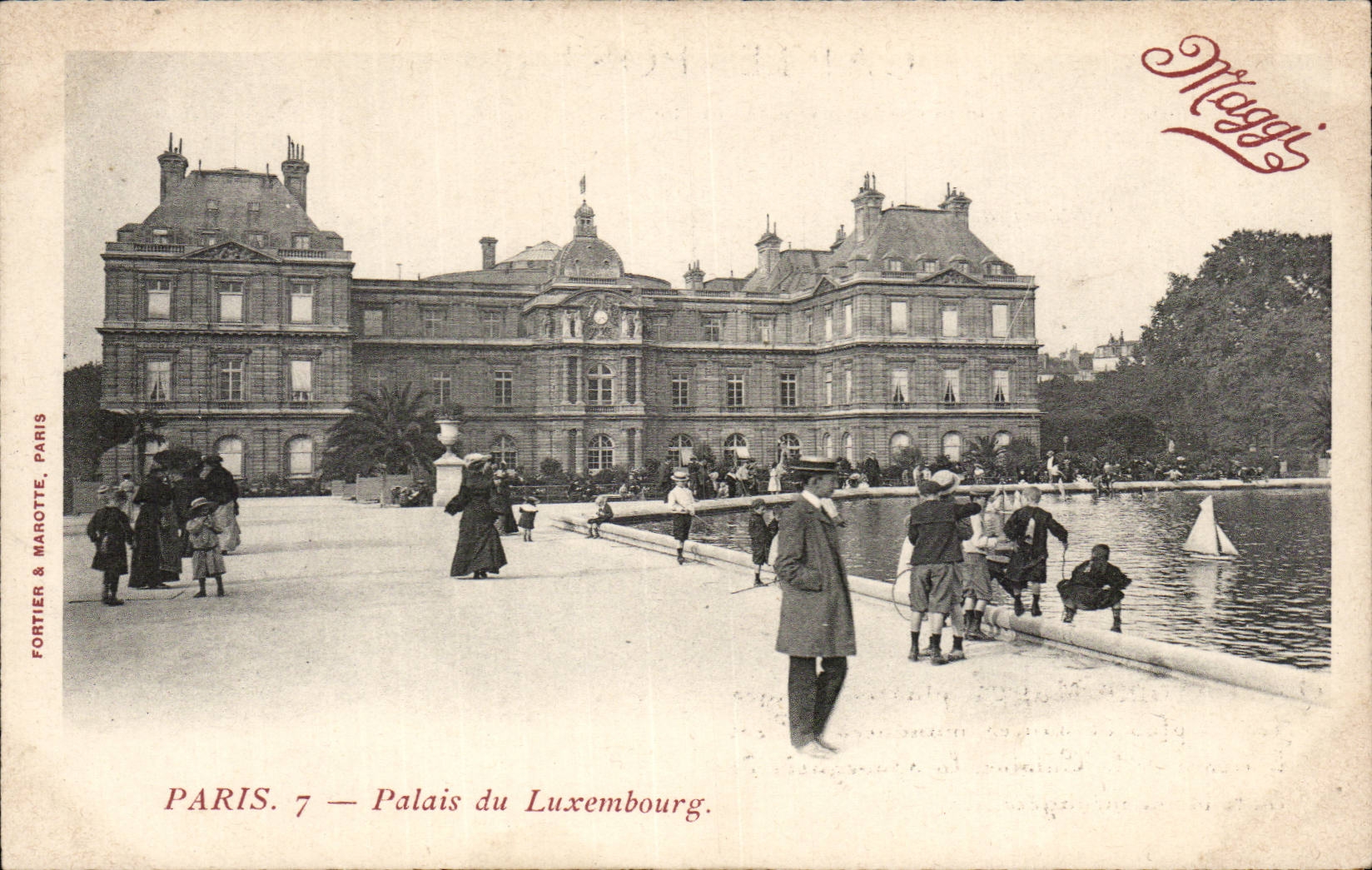 Paris CPA Palais du Luxembourg La compagnie Maggi