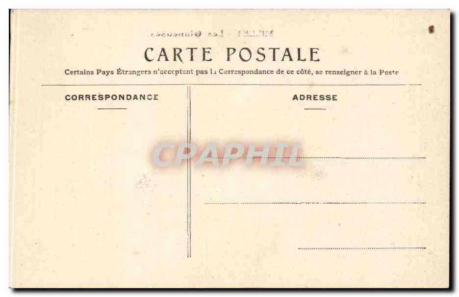 CPA Fantaisie Millet Les glaneuses — Verso