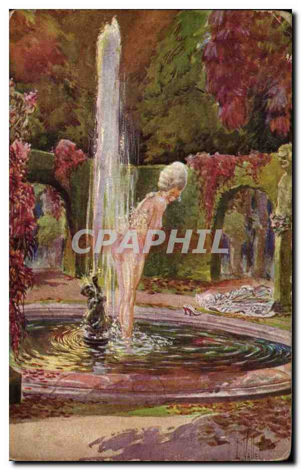 CPA Fantaisie Femme