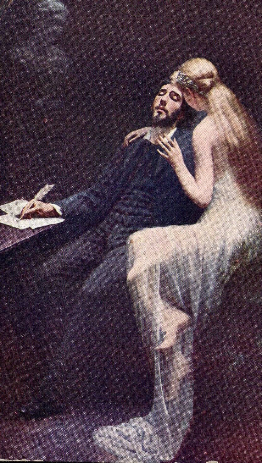 CPA Fantaisie Femme 