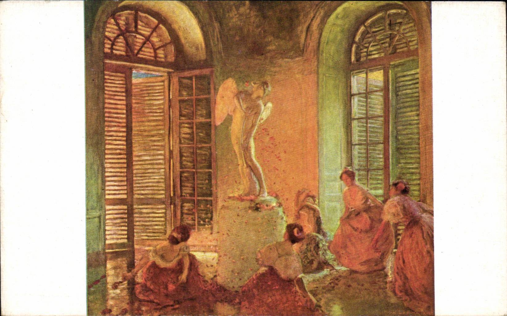 CPA Fantaisie Salon de Paris La Touche La Cible