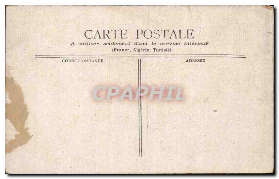 CPA Fantaisie Femme Costue — Rückseite
