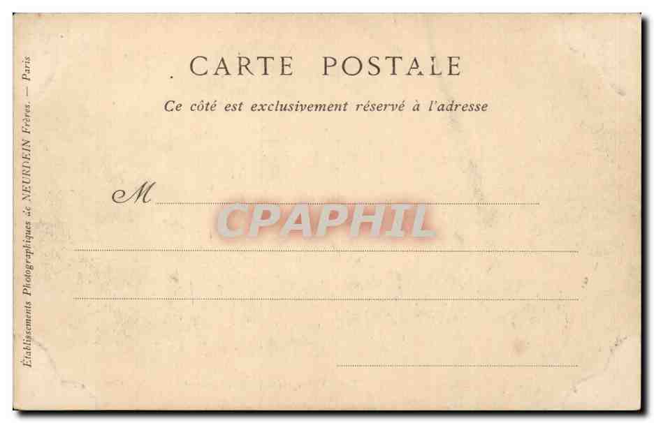 CPA Hyeres les palmiers Vue generale prise du Chateaubriand — Rückseite