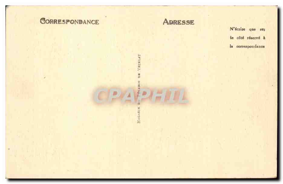 Vézelay — Basilique de la Madeleine — Côté latéral droit — LL — Reverso