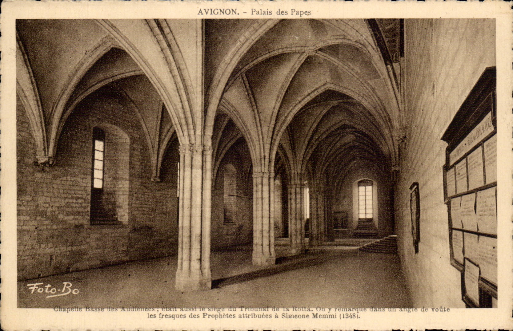 CPA Avignon palais des papes