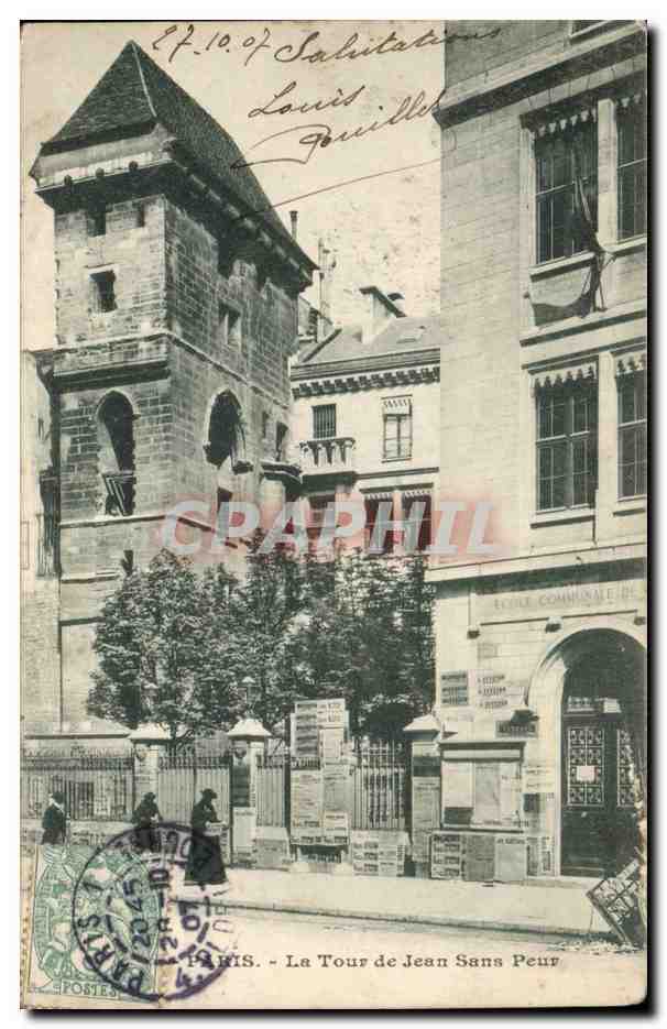 Paris CPA La tour de Jean SAns peur 