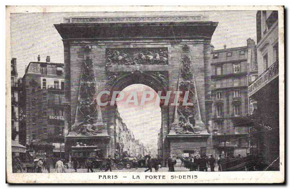 CPA Paris Porte St Denis