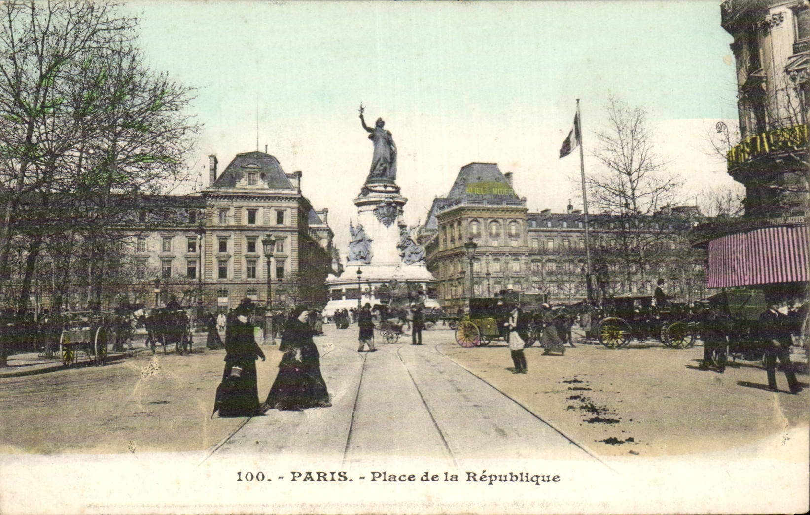 CPA Paris Place de la Republique