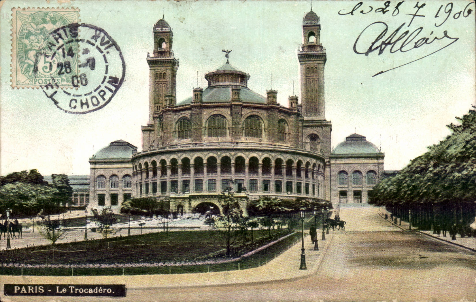 CPA Paris Trocadero