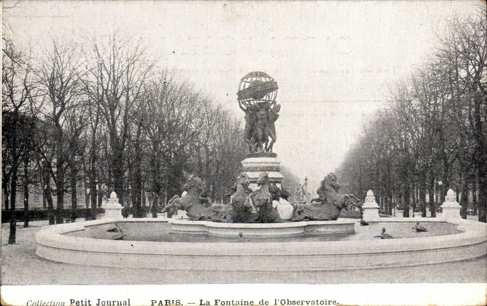 CPA Paris Fontaine de l'observatoire