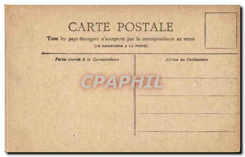 CPA Paris Fontaine de l'observatoire — Rückseite
