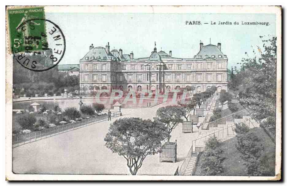 CPA Paris Jardin du Luxembourg