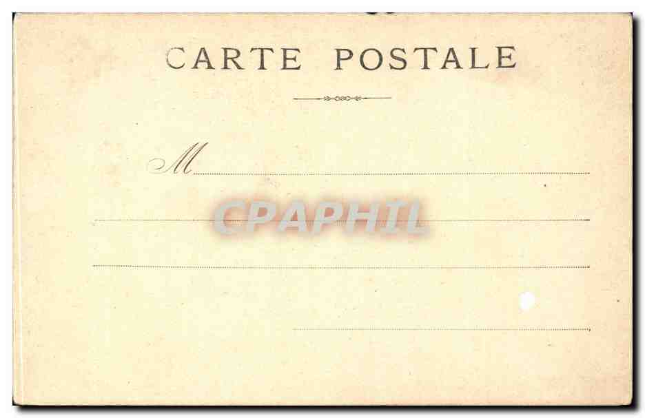 CPA Paris Fontaine de l'observatoire — Rückseite