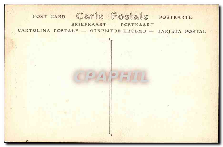 CPA Paris Musee des Arts decoratifs Lit — Rückseite