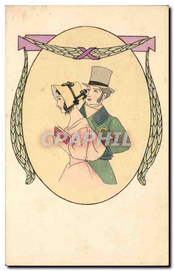 CPA Fantaisie Femme