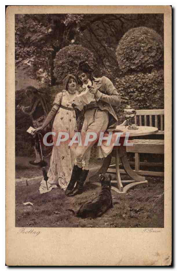 CPA Fantaisie Femme 