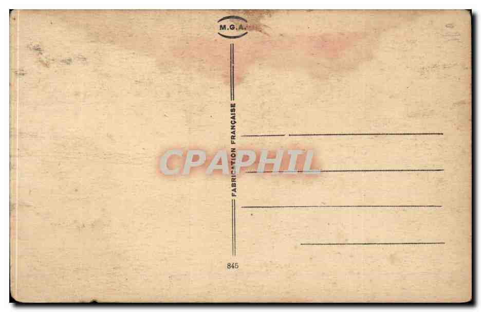 CPA FAntaisie Femme Belle epoque — Verso