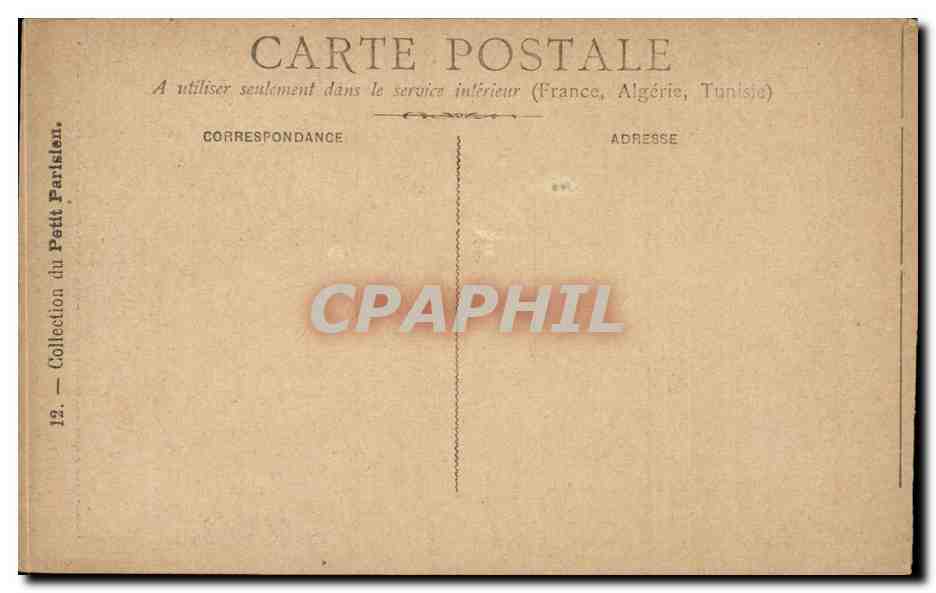 CPA Fantaisie L'eventail japonais Japan Nippon Japon — Verso