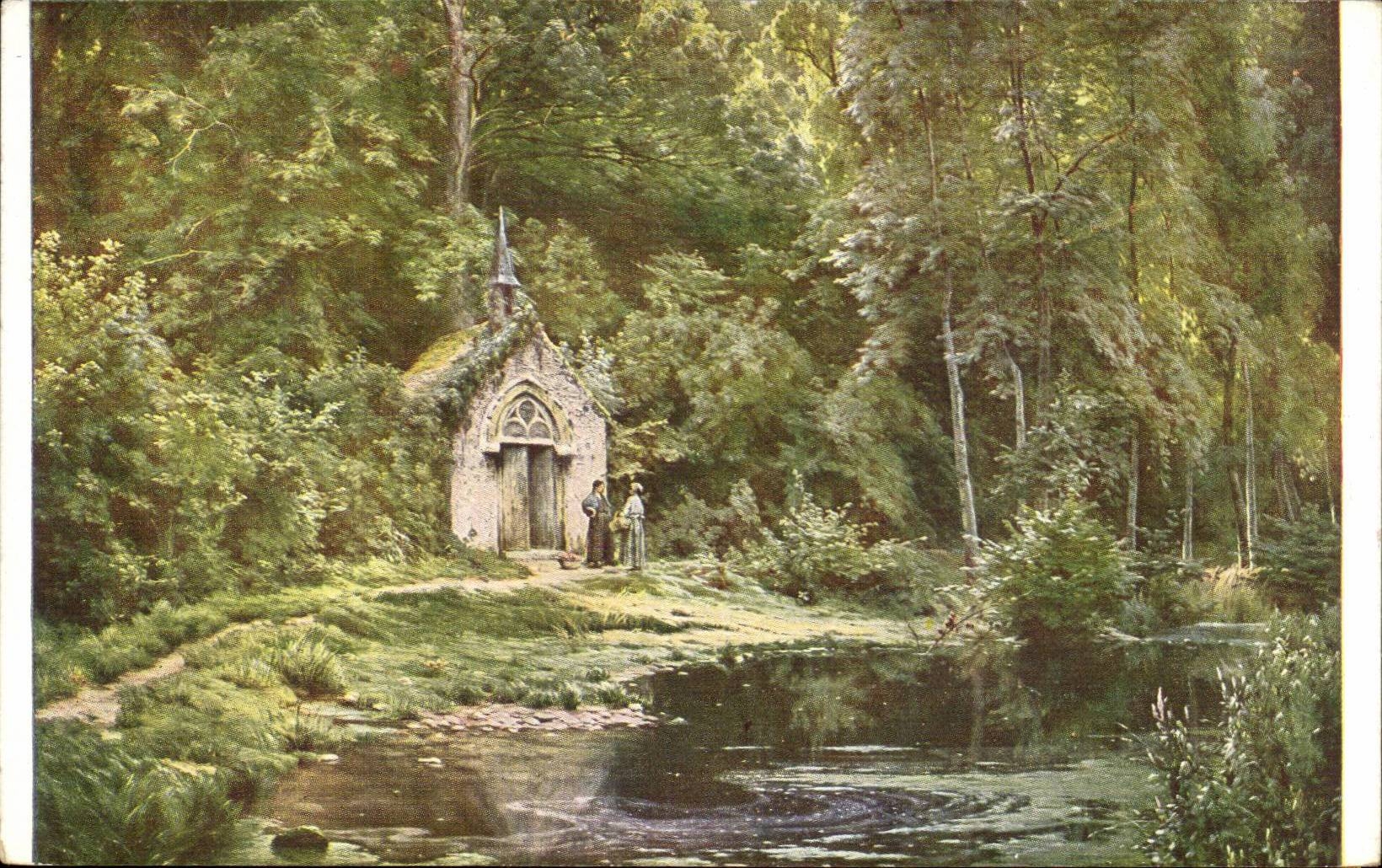 CPA Fantaisie Paysage Champlive R His Salon de Paris