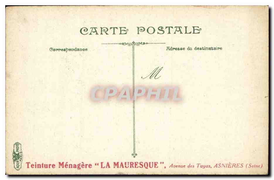CPA Fantaisie Sous les pins Chevre goat — Rückseite