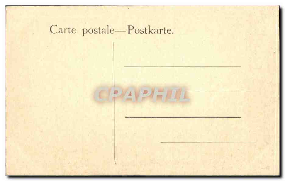 CPA Fantaisie Paysage Daniel Sherrin Eglise du village — Verso