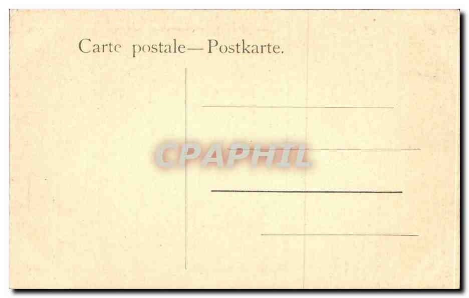 CPA Fantaisie Paysage Daniel Sherrin Repos du soir — Rückseite