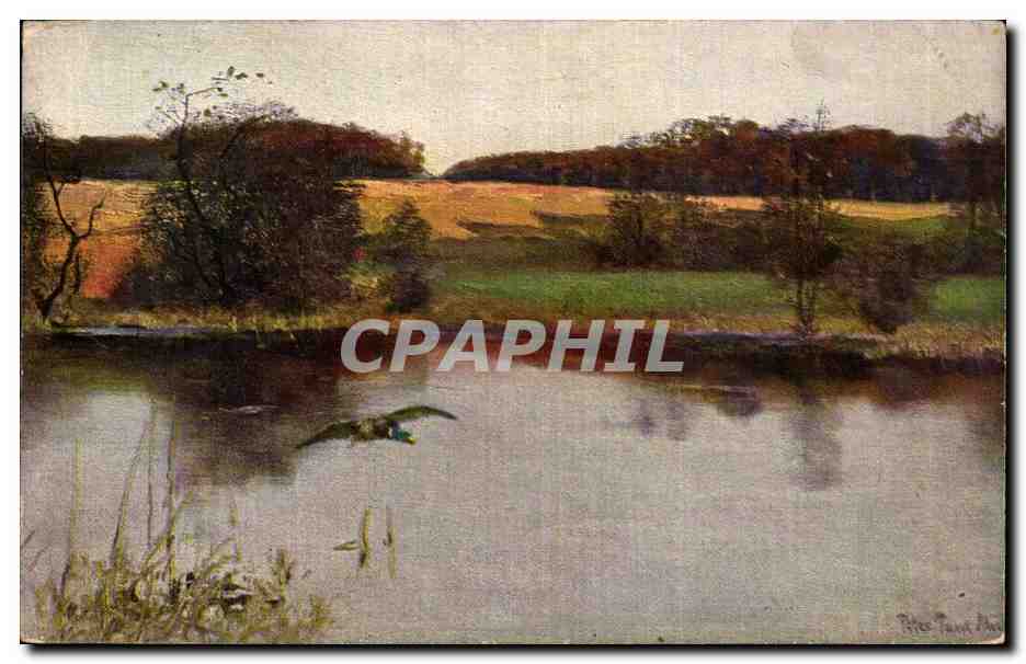 CPA Fantaisie Paysage