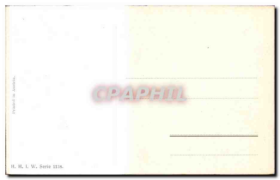 CPA Fantaisie Paysage de campagne  — Verso