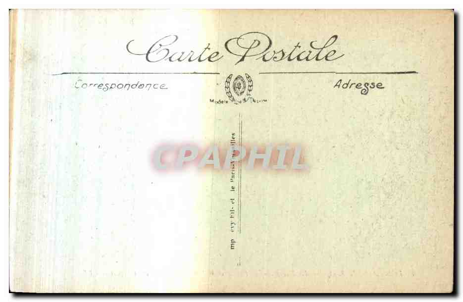 Fontainebleau — L'étang et le Musée du Pavillon — Chir 3 — LL — Verso