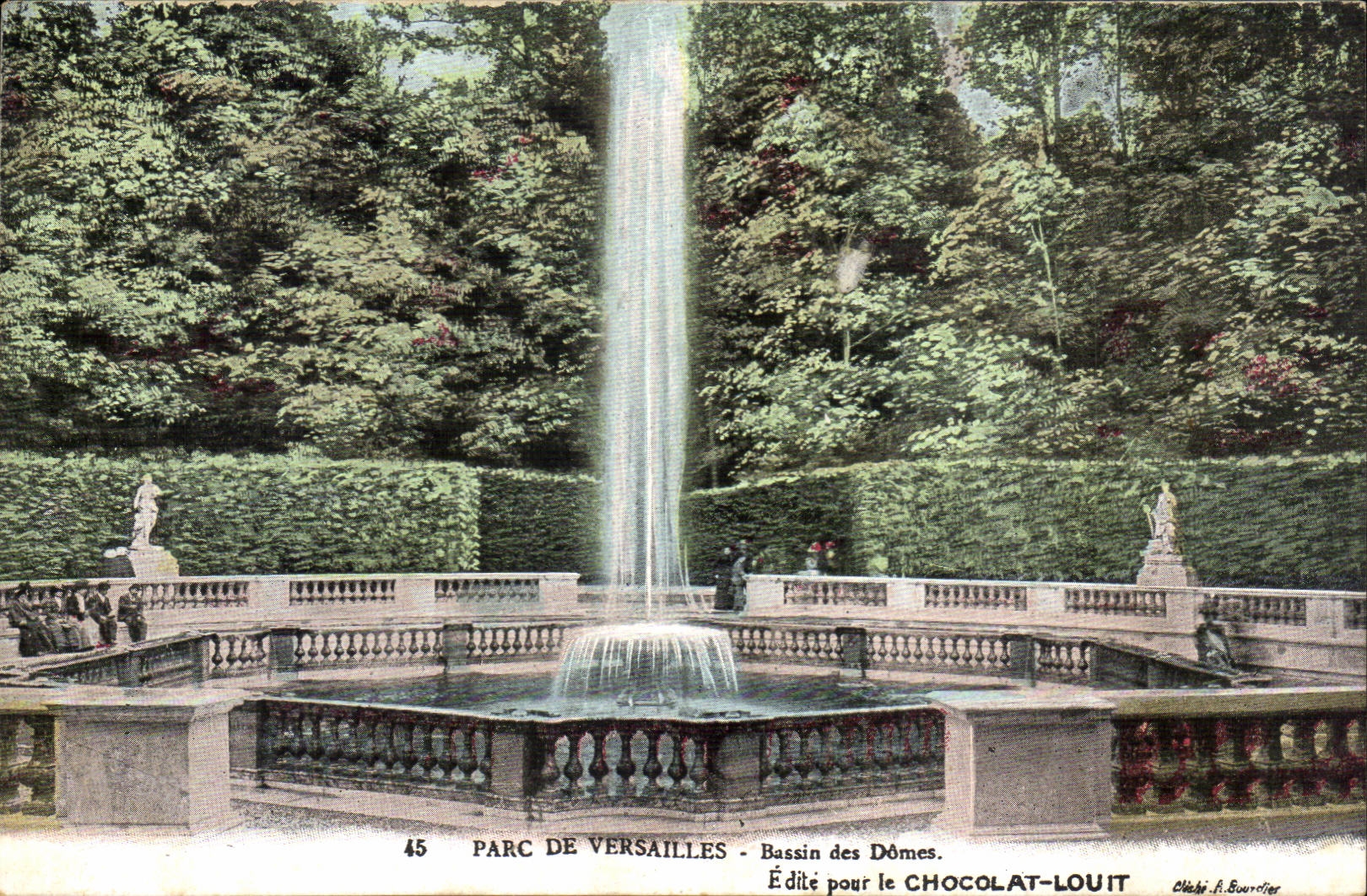 CPA Parc de Versailles Bassin des Domes