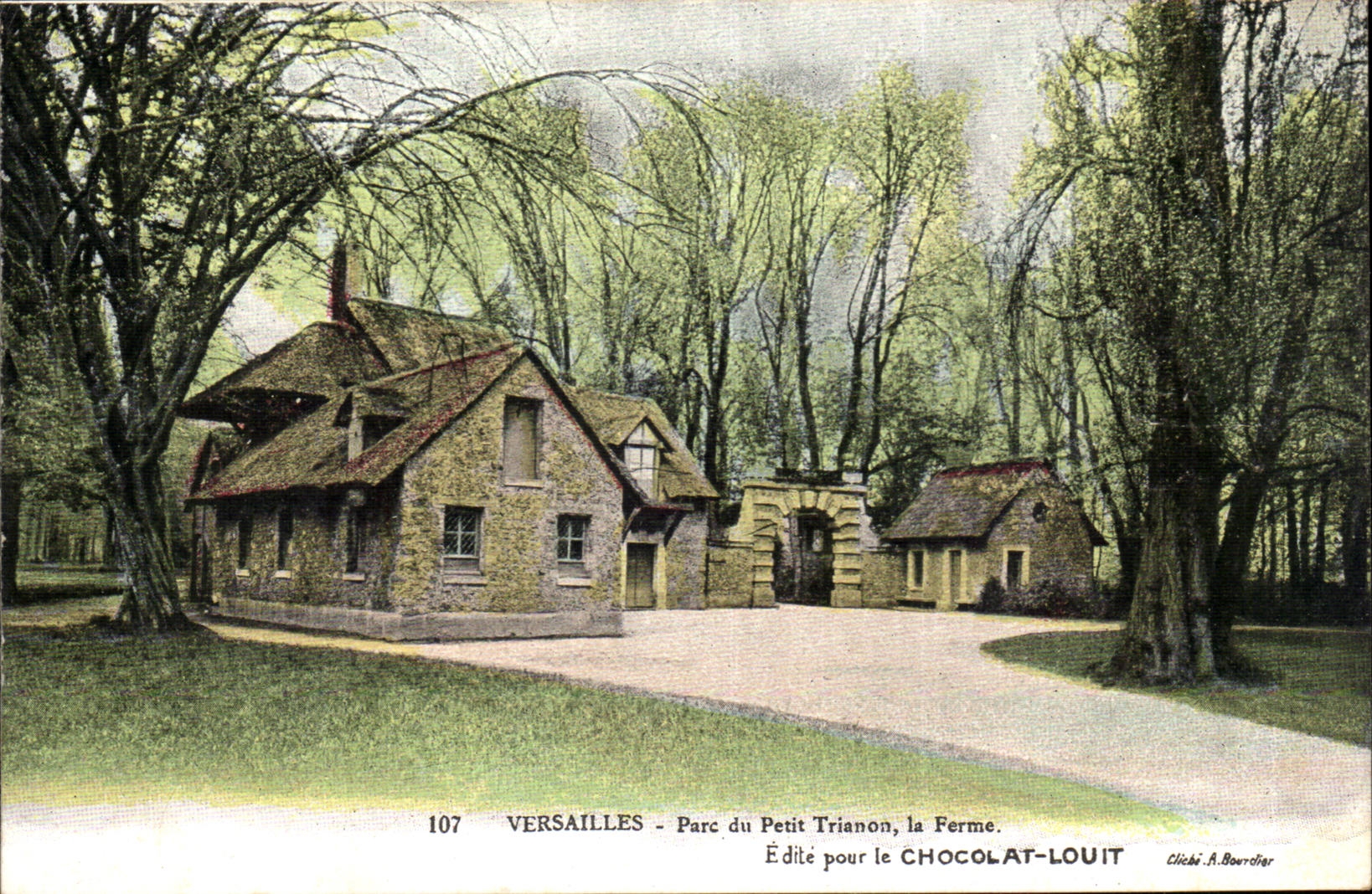 Versailles CPA Parc du Petit Trianon La ferme