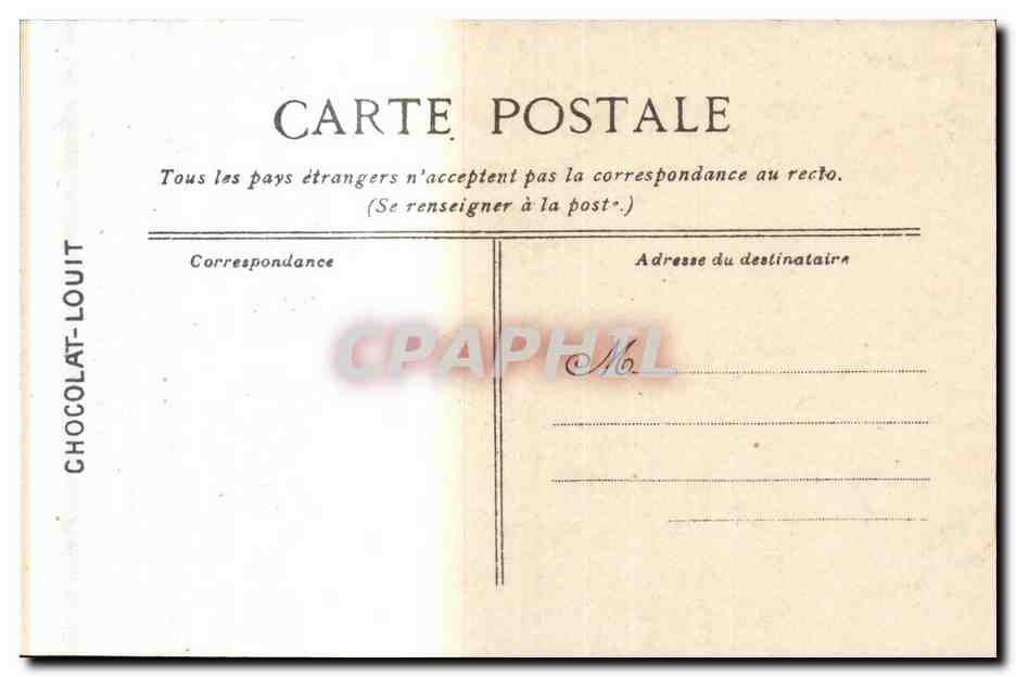 Versailles CPA Parc du Petit Trianon La ferme — Verso