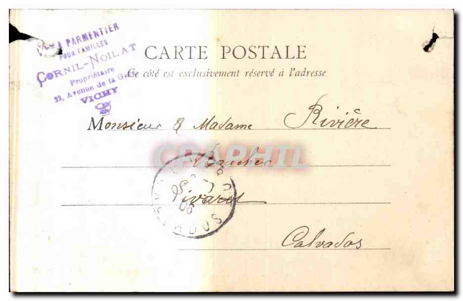 Vichy — Repos après le verre d'eau — B. F., PARIS — Reverso