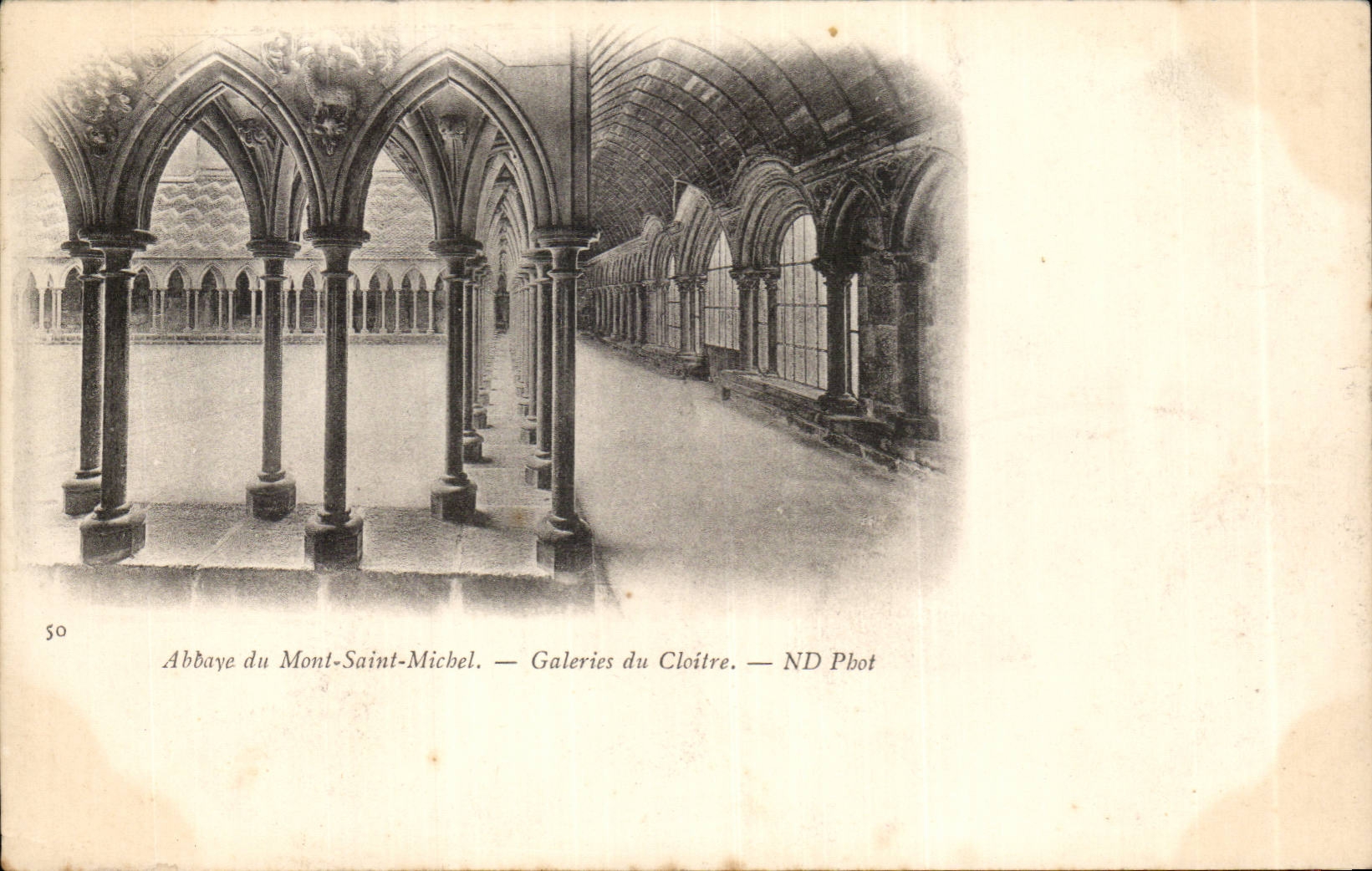 CPA Abbaye du Mont St michel