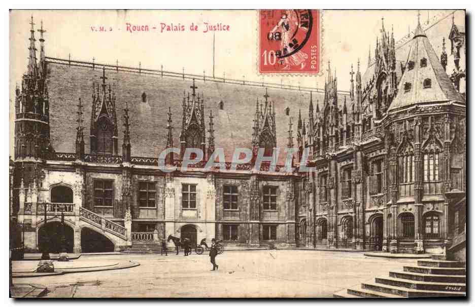 CPA Rouen palais de justice