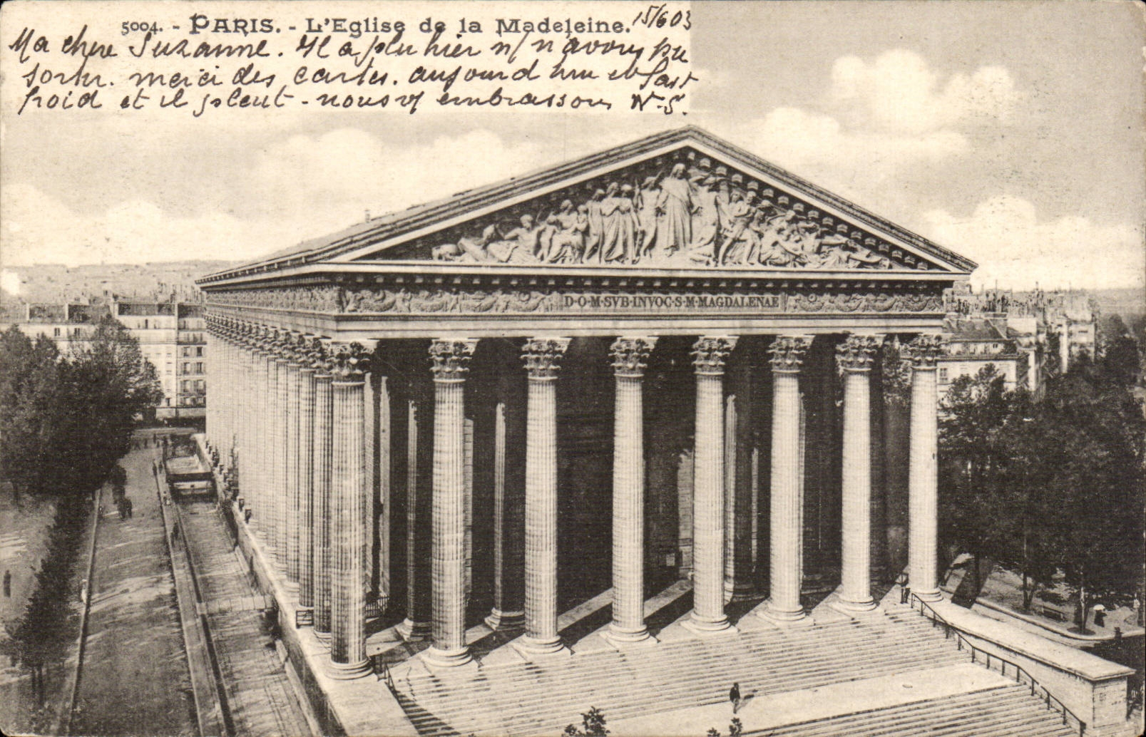 Paris CPA Eglise de la Madeleine