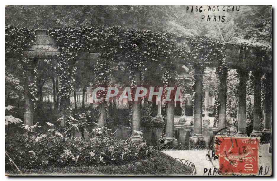 Paris CPA Parc Monceau