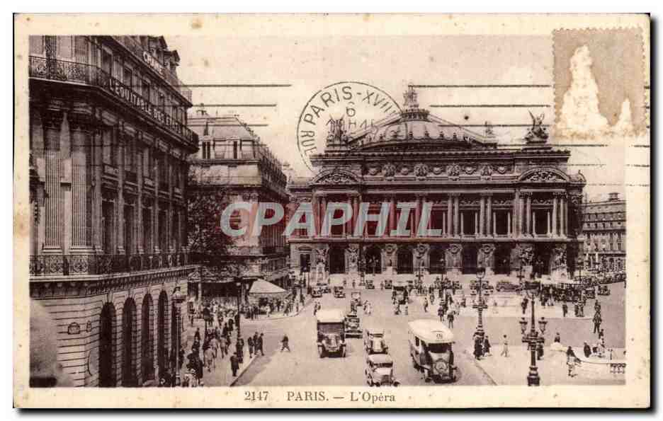 Paris CPA Opera