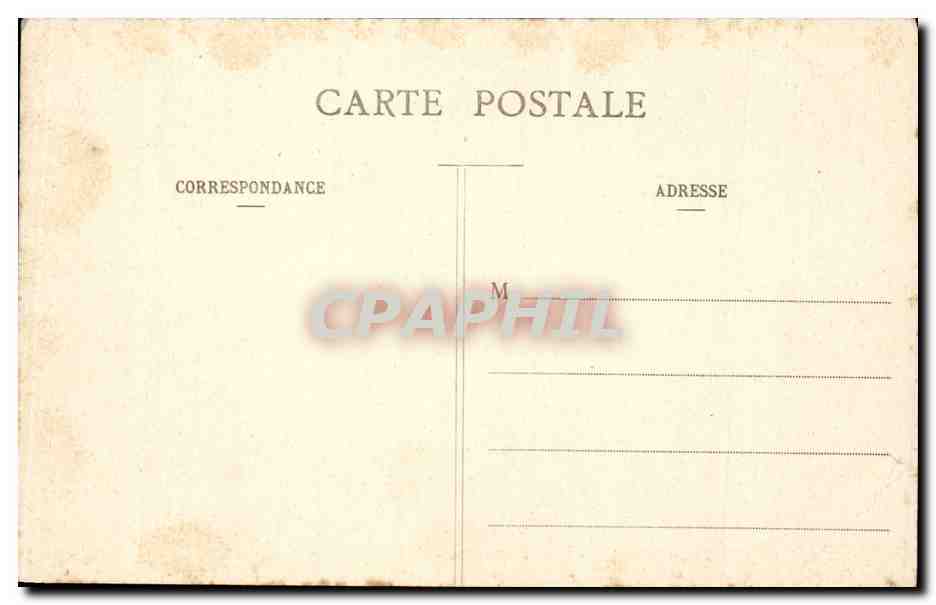Paris CPA les tuileries Guichets du carrousel — Verso