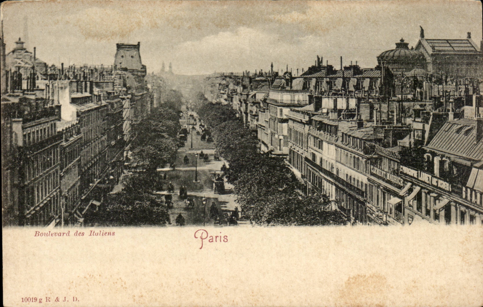 Paris CPA Boulevard des Italiens