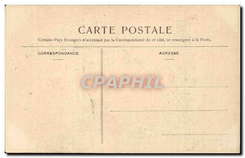Paris CPA Eglise Saint merri Autel de la vierge bleue — Rückseite