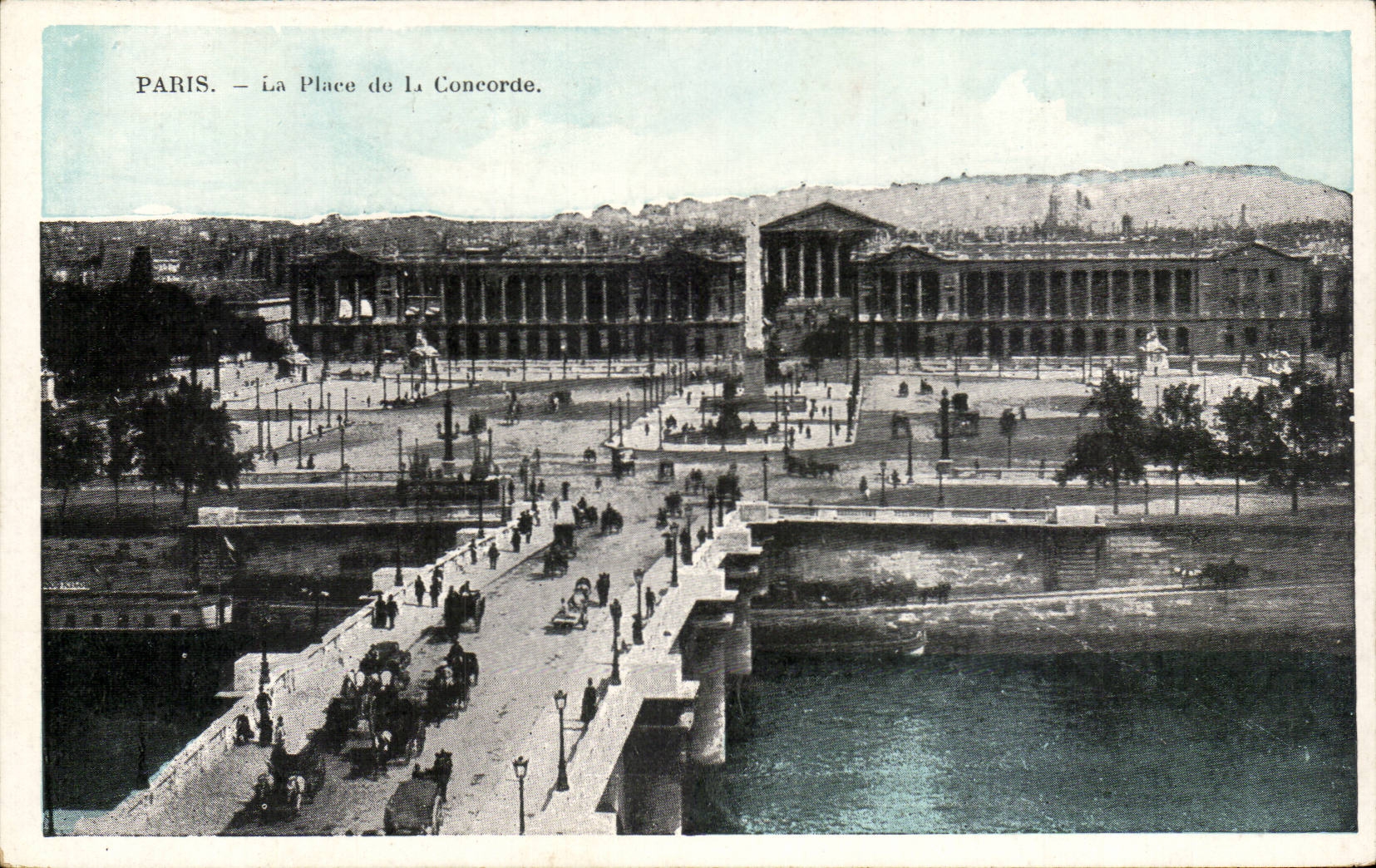 Paris CPA Place de la Concorde