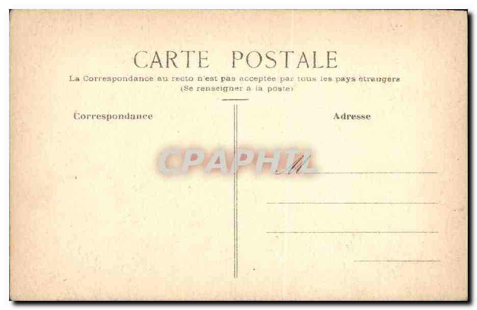 CPA FAntaisie Dessin original 1917 — Back