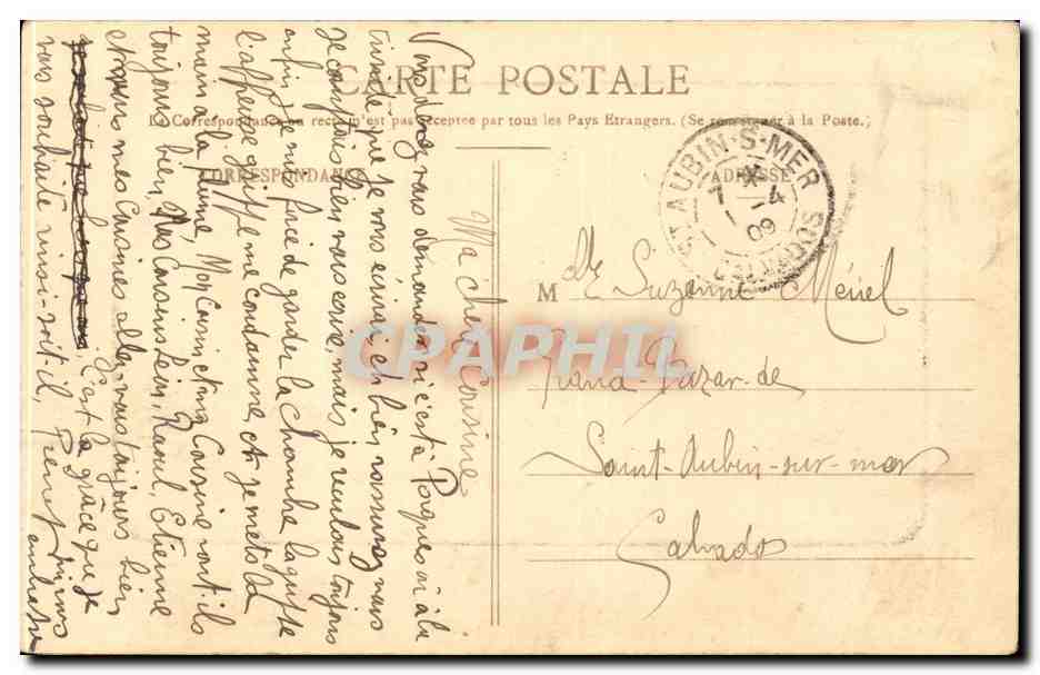 Chartres - L'Eure, vue prise du Pont de la Courtille — éditeur non identifié — Verso