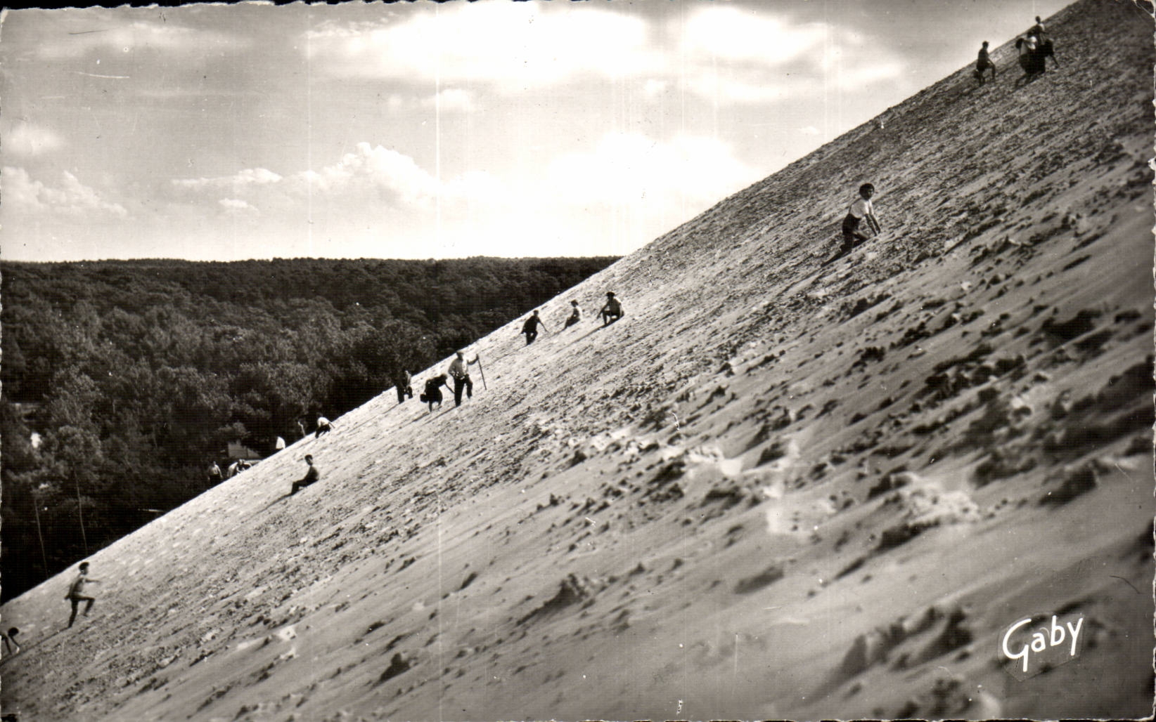 CPSM Le Pilat La grande dune ( hauteur 117m )
